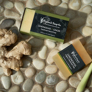 Lemongrass & Ginger Handmade Natural Soap 190g