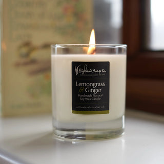Lemongrass & Ginger Soya Wax Candle 30cl