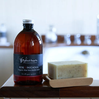 Rosehip & Patchouli Handmade Natural Soap 190g