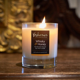 Whisky & Honey Soya Wax Candle 30cl