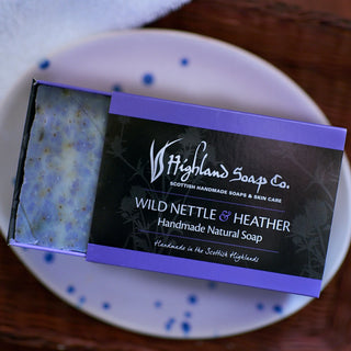 Wild Nettle & Heather Handmade Natural Soap 190g