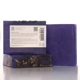 Highland Lavender Organic Handmade Soap 150g