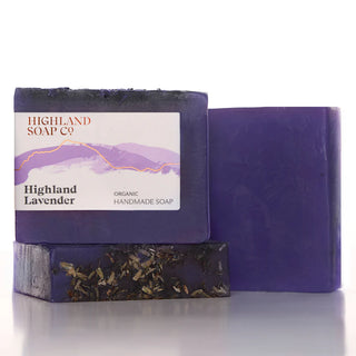 Highland Lavender Organic Handmade Soap 150g