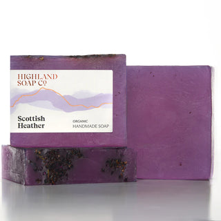 Scottish Heather Organic Handmade Soap 150g