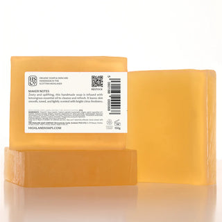 Lemongrass Organic Handmade Soap 150g