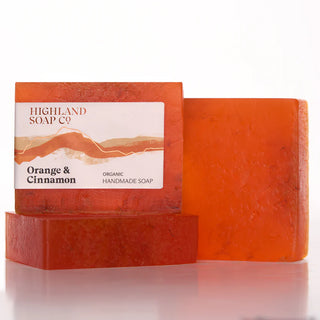 Sweet Orange & Cinnamon Organic Handmade Soap 150g