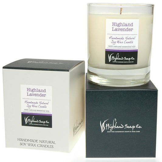 Highland Lavender Soya Wax Candle 30cl