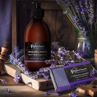 Highland Lavender Handmade Natural Soap 190g