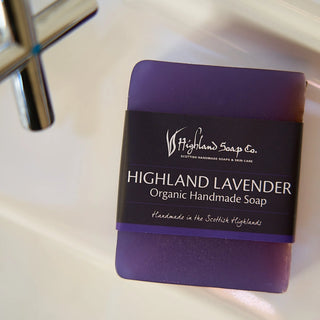 Highland Lavender Organic Handmade Soap 150g