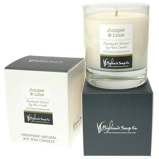 Juniper & Lime Soya Wax Candle 30cl