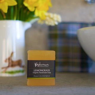 Lemongrass Organic Handmade Soap 150g