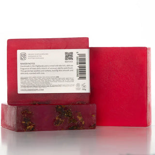 Rose & Patchouli Organic Handmade Soap 150g