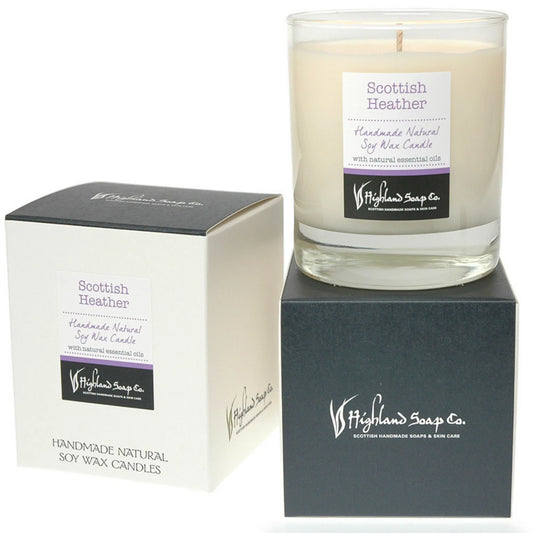 Scottish Heather Soya Wax Candle 30cl