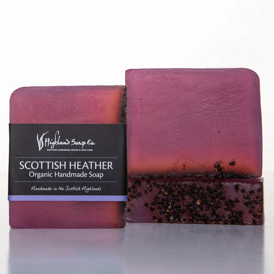 Scottish Heather Organic Handmade Soap 150g