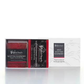 Wild Scottish Raspberry Two Soap Gift Set