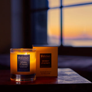 Whisky & Honey Soya Wax Candle 30cl
