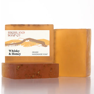 Whisky & Honey Organic Handmade Soap 150g