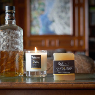 Whisky & Honey Organic Handmade Soap 150g