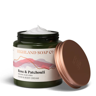 Rose & Patchouli Hand & Body Cream 120ml